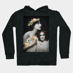 Vintage Modernized - Woman And Girl Hoodie